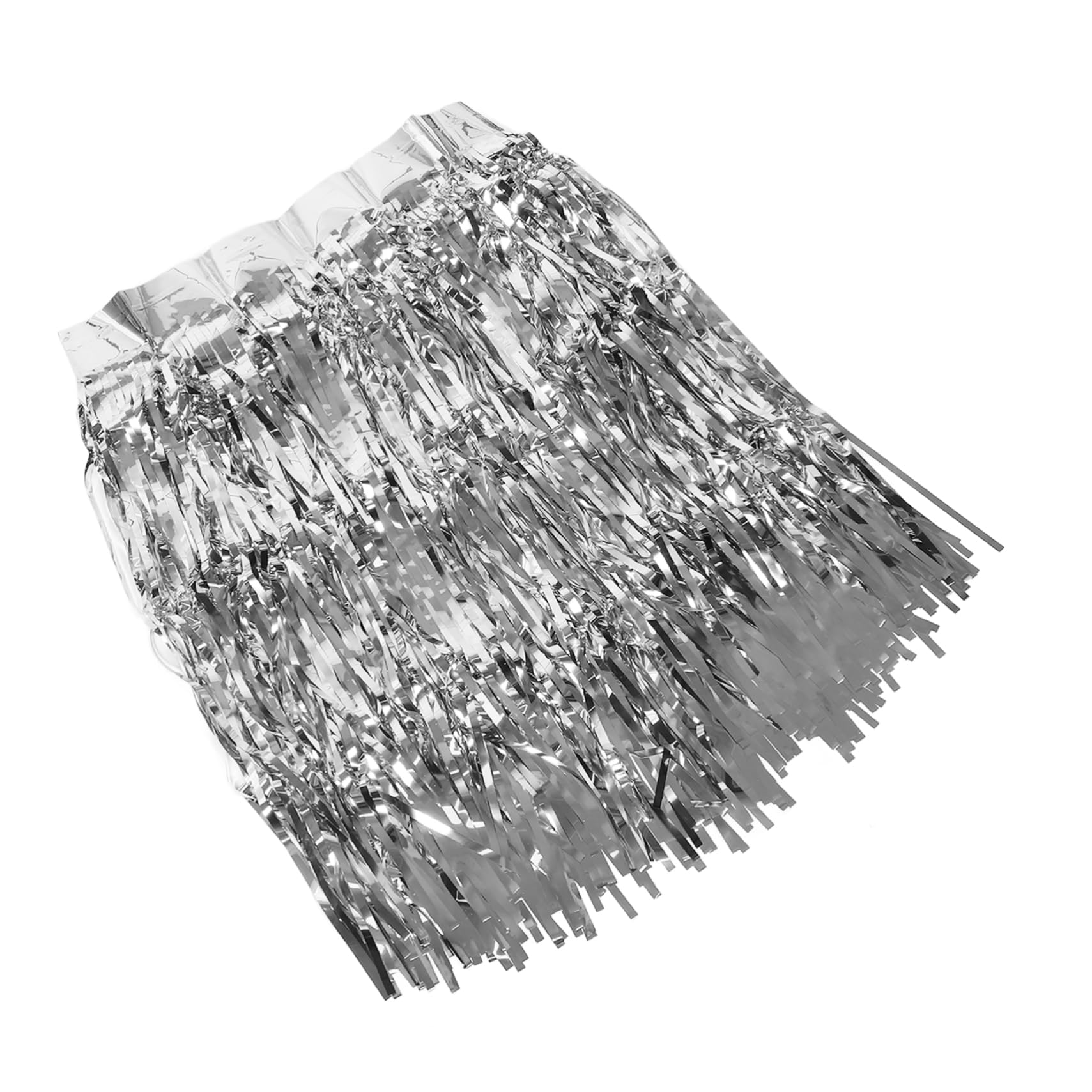ULDIGI Metallic Foil Fringe Tinsel Table Skirt Birthday Decor for Girls Streamer Curtain Backdrop for Wedding Party Streamers Decorations