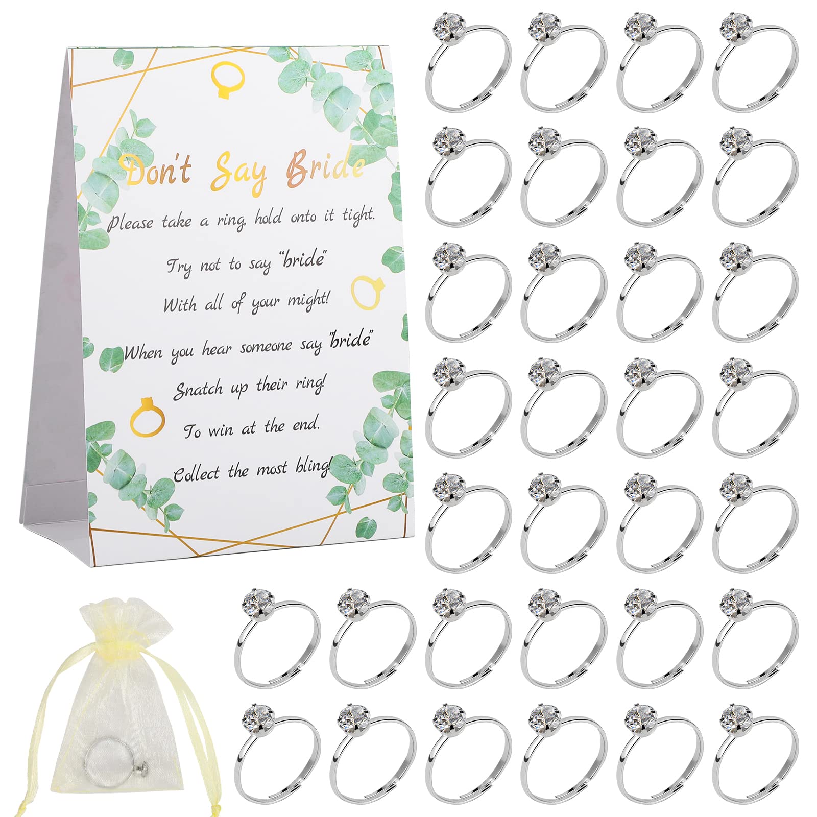 Bridal Shower Rings
