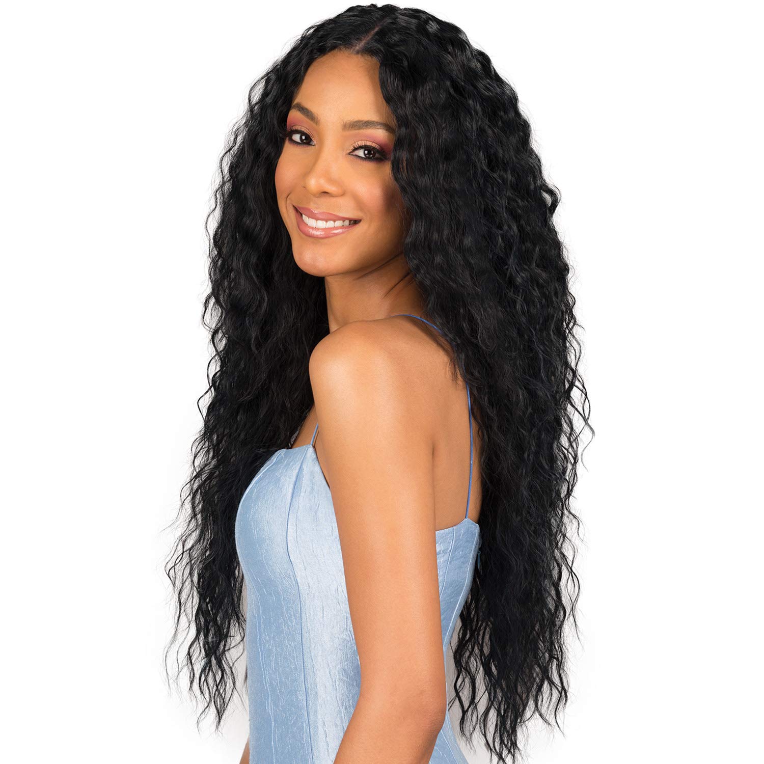 Bobbi boss human hair curly wigs Clearance