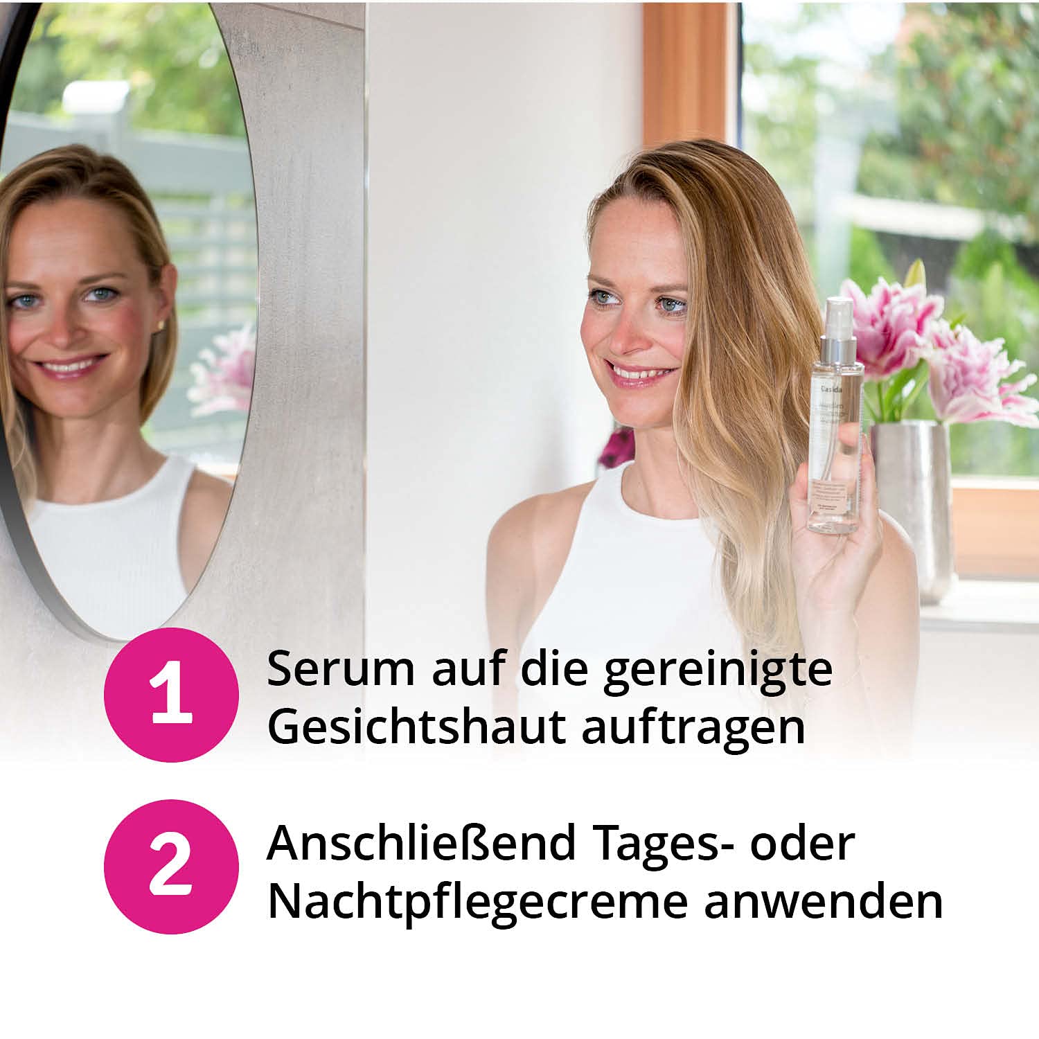 Vitamin C Serum + Retinol Serum + Hyaluron Serum Intensiv Anti-Aging Set gegen Falten aus der Apotheke - 90 ml