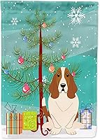 Vista 51 de Caroline's Treasures BB4243GF Bandera de jardín con texto en inglés «Merry Christmas» con texto en inglés «Merry Christmas», bandera decorativa