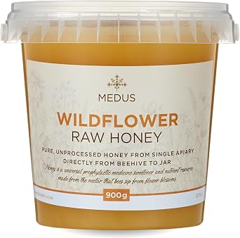 Earthbreath Wildflower Raw Honey 900g   100% Raw & Natural   Sustainably Harvested   Rich in Natural Goodness   No Artificial Additives