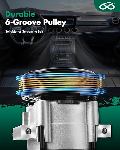 Miniatura 538 de SCITOO CO 10739C - Compresor de CA compatible con Honda Element 2.4L 2003 2004 2005 2006 2007 2008 2009 2010 2011