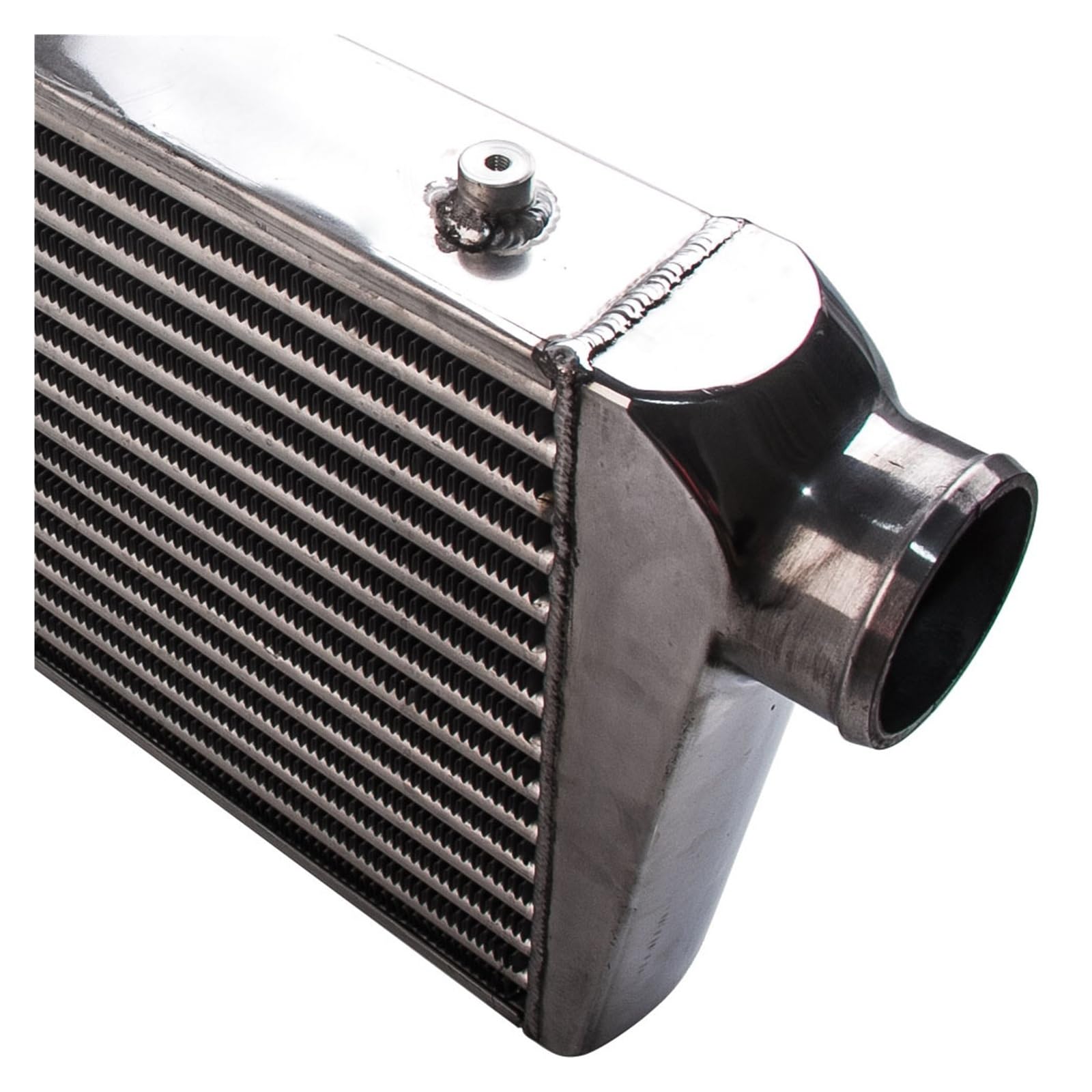 Intercooler 3,0" 600x300x76 + Zestawy Rurek Intercoolera Turbo + Zestaw Węży Uni Intercooler do turbiny samochodowy