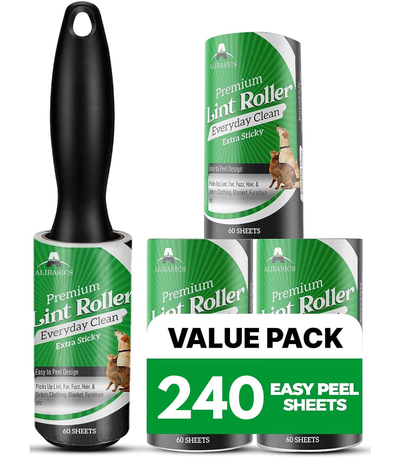 See full amazon price history chart for Alibasics Lint Roller for Clothes - Portable Lint Remover for Pet Hair, Sofa, Bedsheet, Fur & Woolen Fabric with Cover, Handle and 4 Refills (60 Sheets Each, 240 Total) Alibasics Lint Roller for Clothes - Portable Lint Remover for Pet Hair, Sofa, Bedsheet, Fur & Woolen Fabric with Cover, Handle and 4 Refills (60 Sheets Each, 240 Total) (B0CSX6G36N) Amazon Price History, Amazon Price Tracker