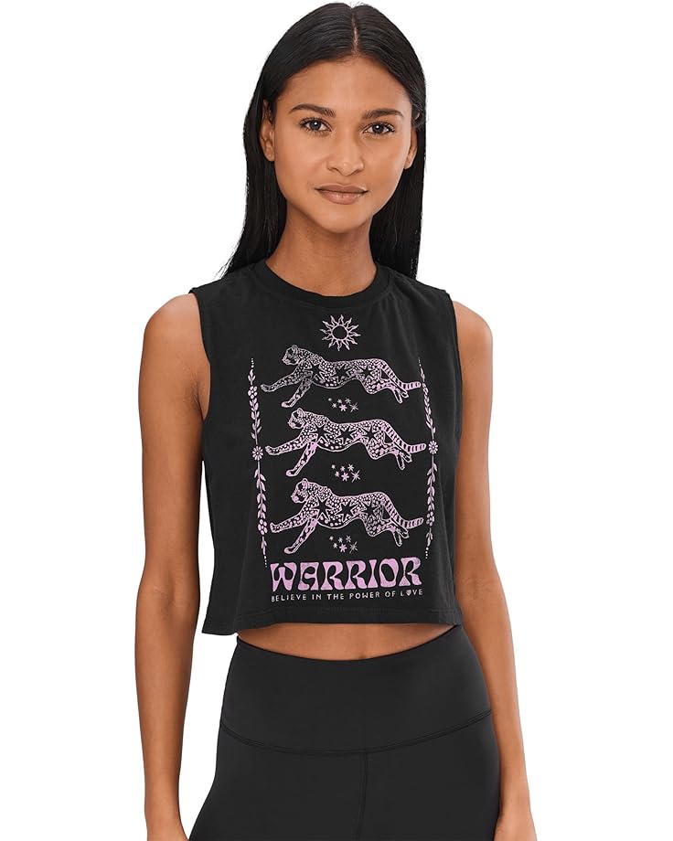 Spiritual Gangster Warrior Love Spirit Crop Tank - Main View