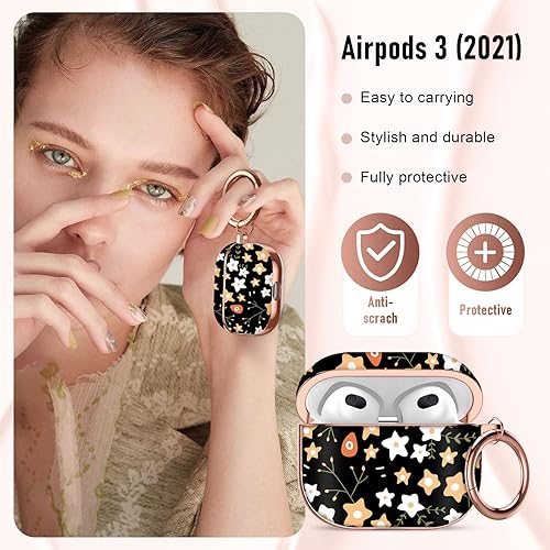 Vista 17 de Maxjoy for AirPods 2nd Generation Case, Unique Design Hard Protective Shockproof Airpods Case Cover with Keychain Compatible with Apple AirPods Sea