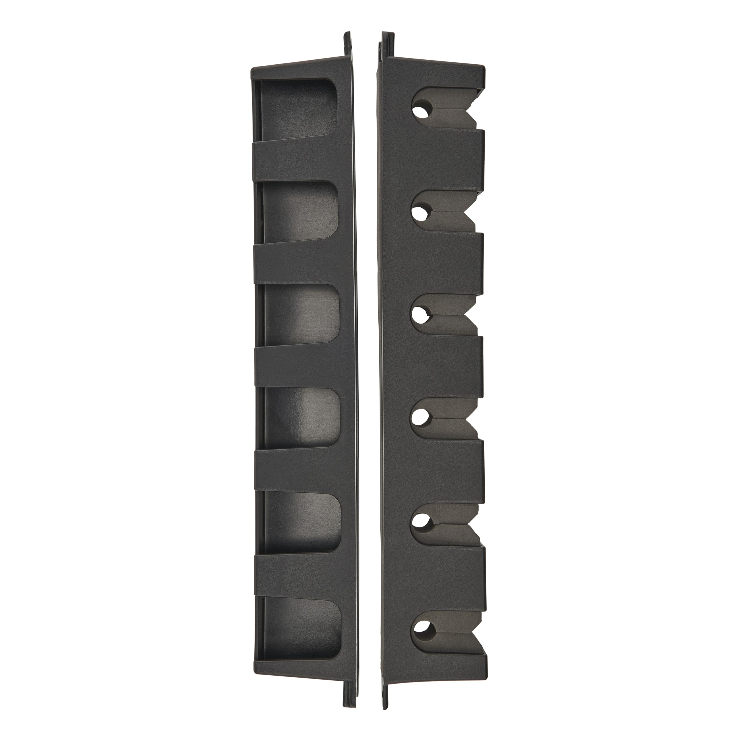 Vertical 6 Rod Rack Black