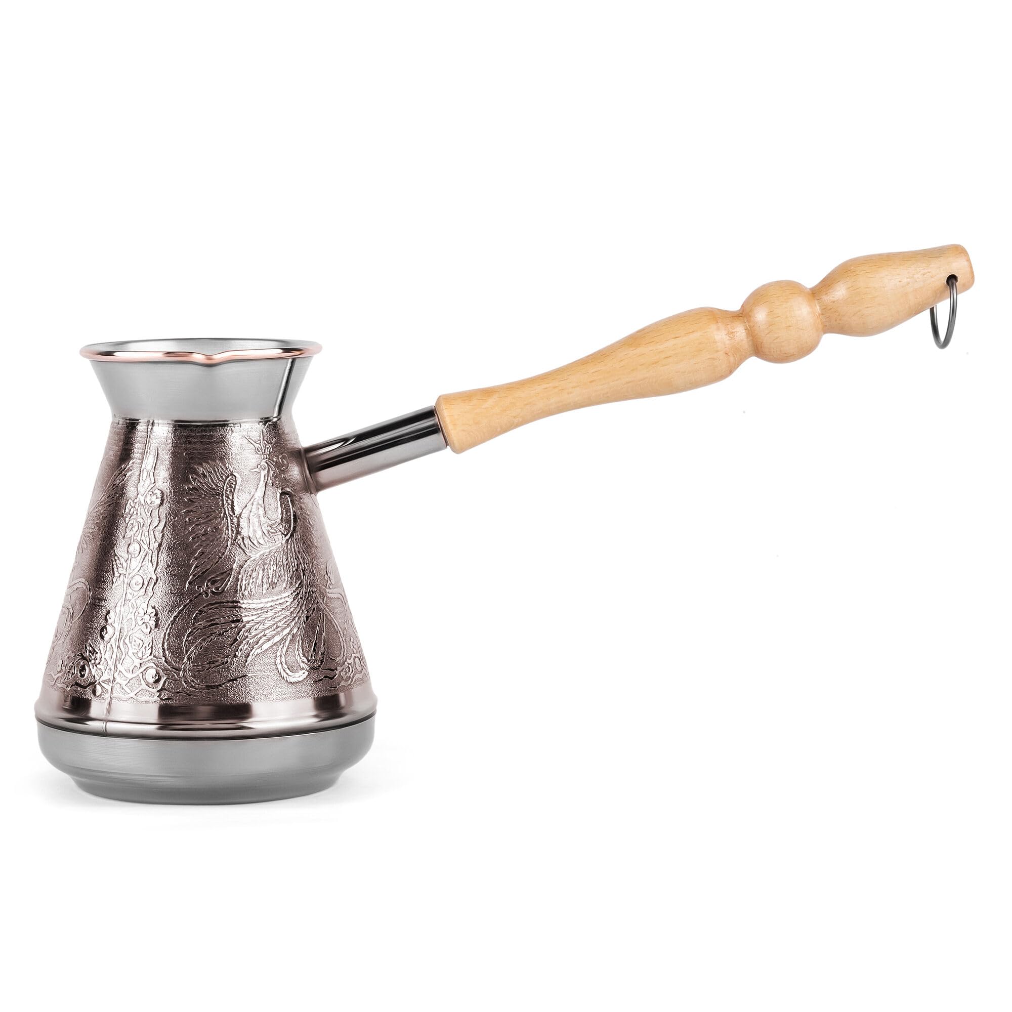 Amazon.com | STP Goods Copper Turkish Coffee Pot Cezve 20.3 oz