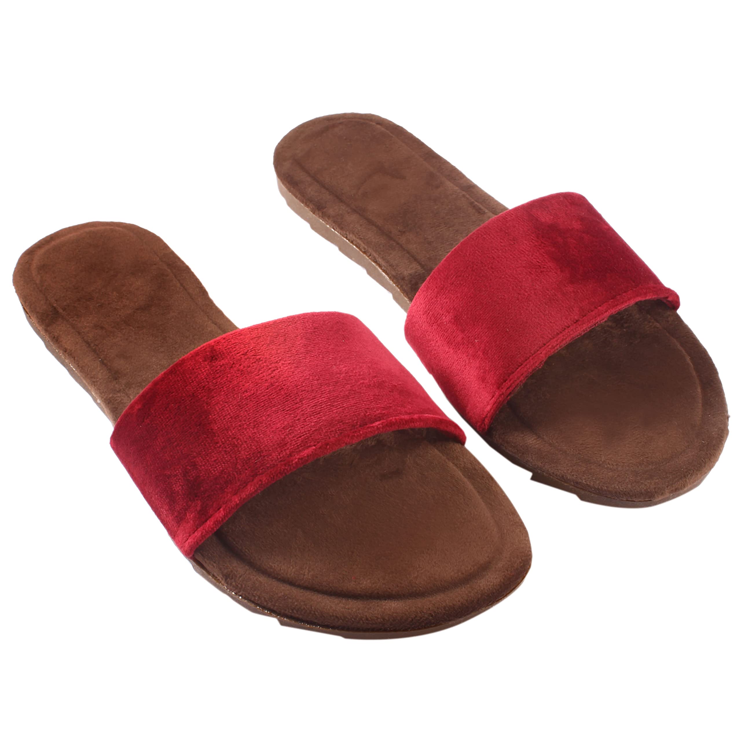 APRATIM Velvet WomensGirls Stylish Fashion Flat-038 (numeric_6) (B09PH7SNSV) Amazon Price History, Amazon Price Tracker