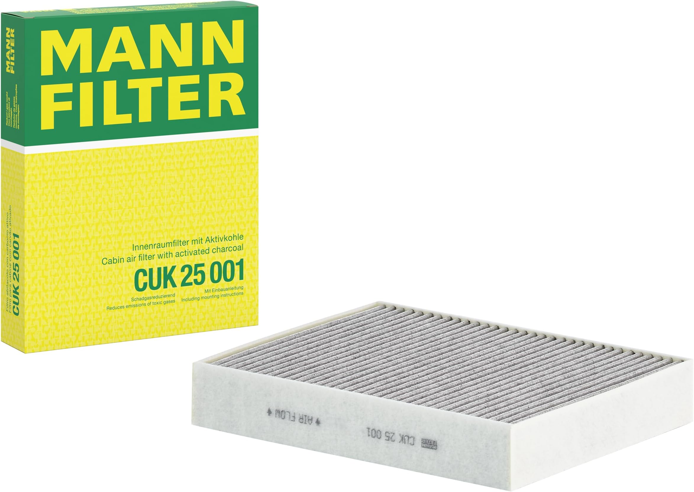 Mann Filter CUK 25 001 Cabin Filter for Car