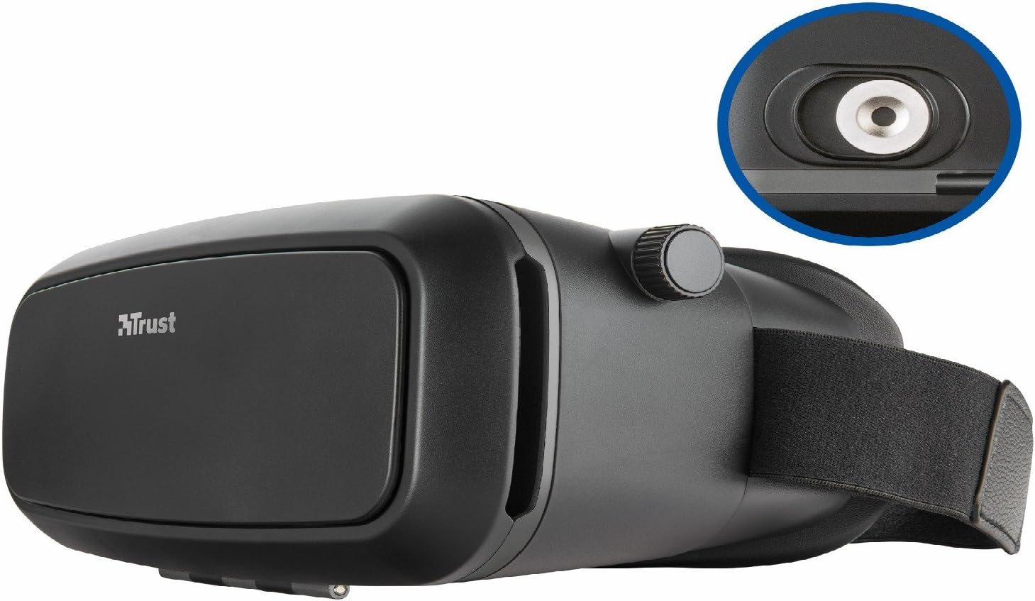 Trust Urban 3D Exos Plus Virtual Reality Glass for Smartphones - Black
