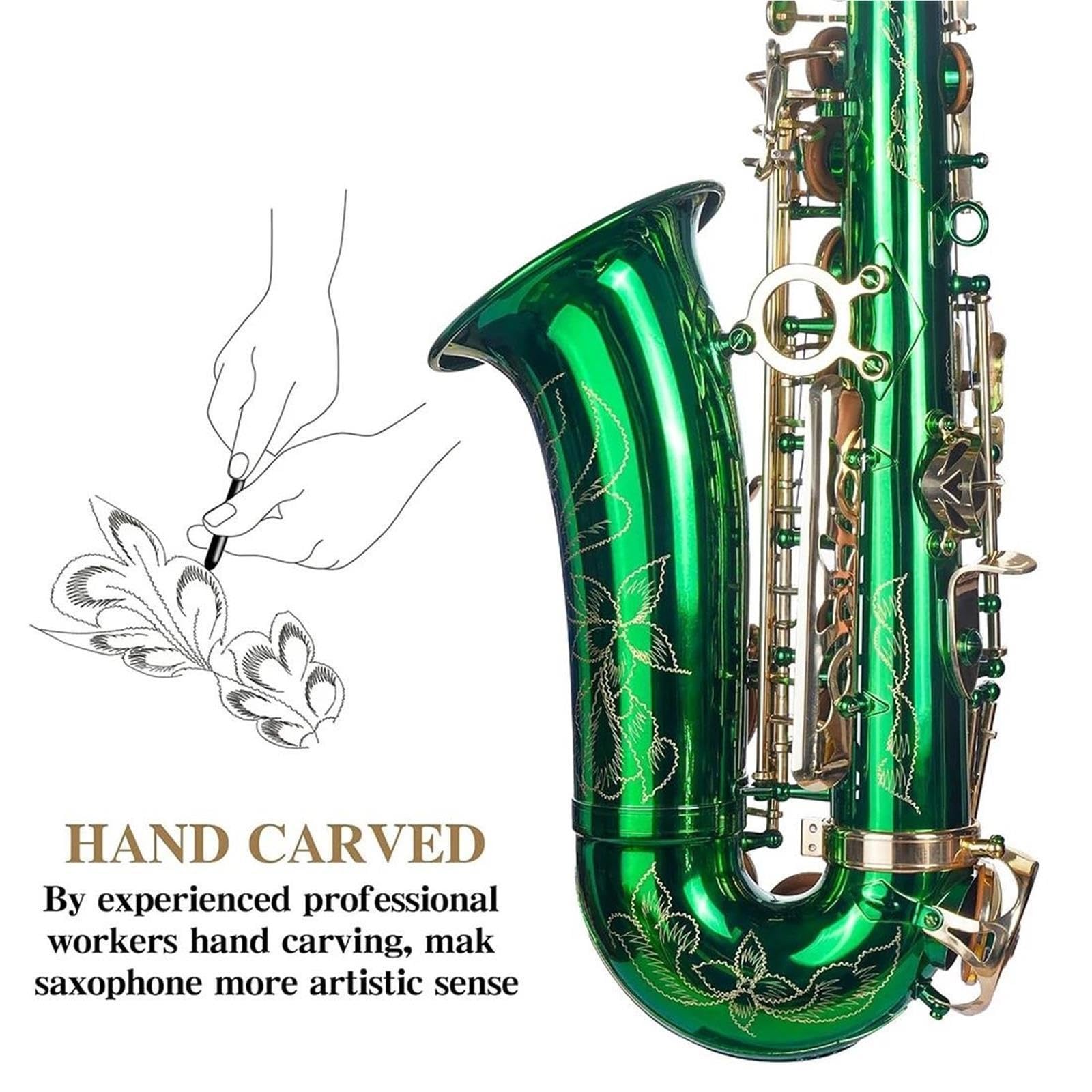 Saxofón Juego Completo De Saxofón Alto En Mi Bemol