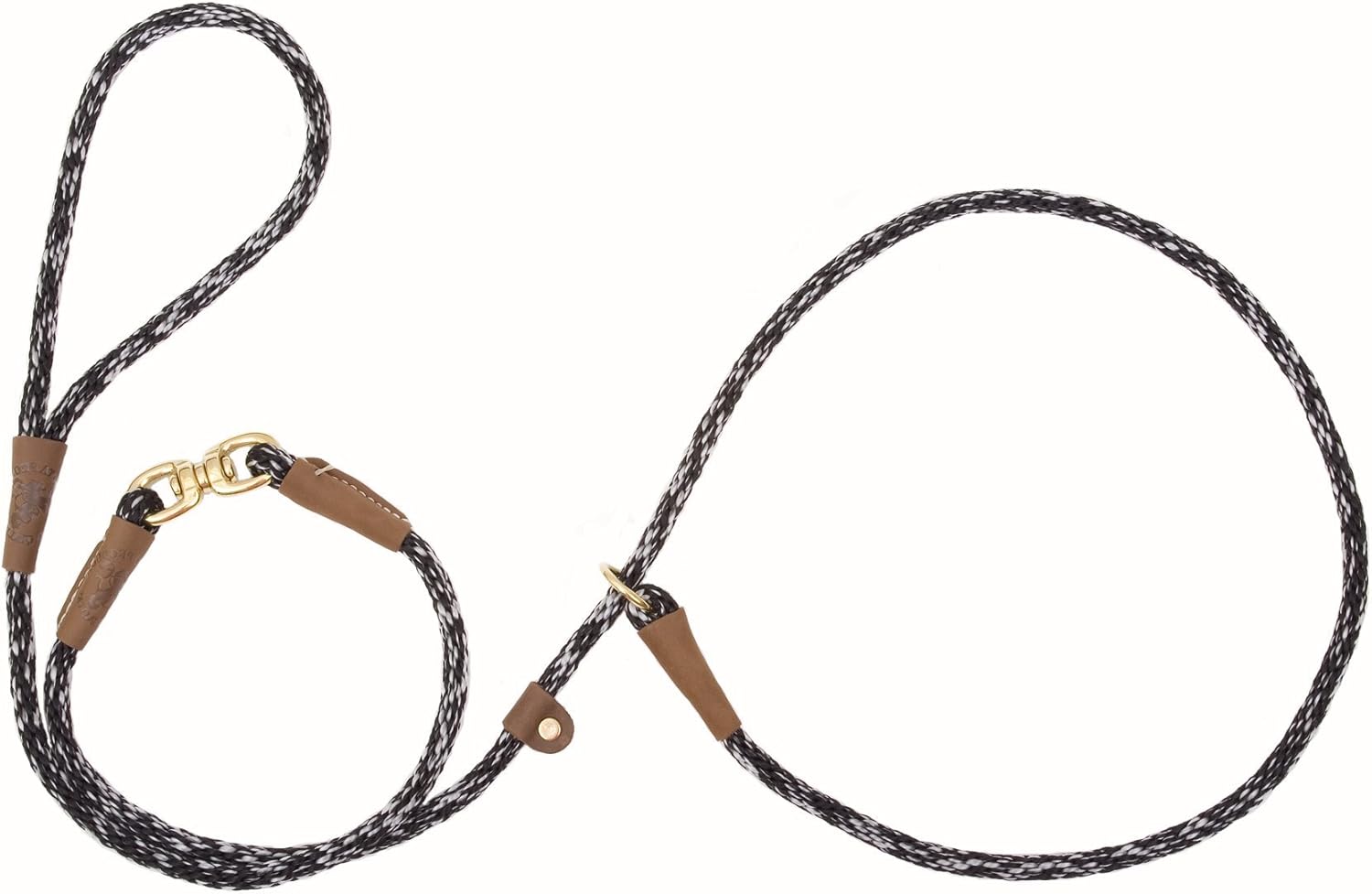 Mendota Pet Swivel Slip Leash - Dog Lead - Made in The USA - Hunter Green, 3/8 in x 6 ft