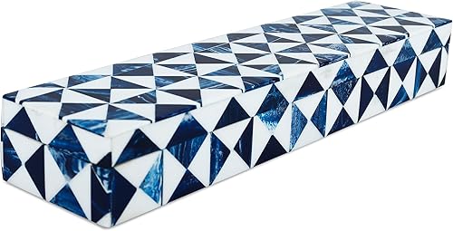 Miniatura 175 de Handicrafts Home Colección Marquet Array - Joyero decorativo hecho a mano para recuerdos, baratijas y decoración del hogar, caja para almacenamiento