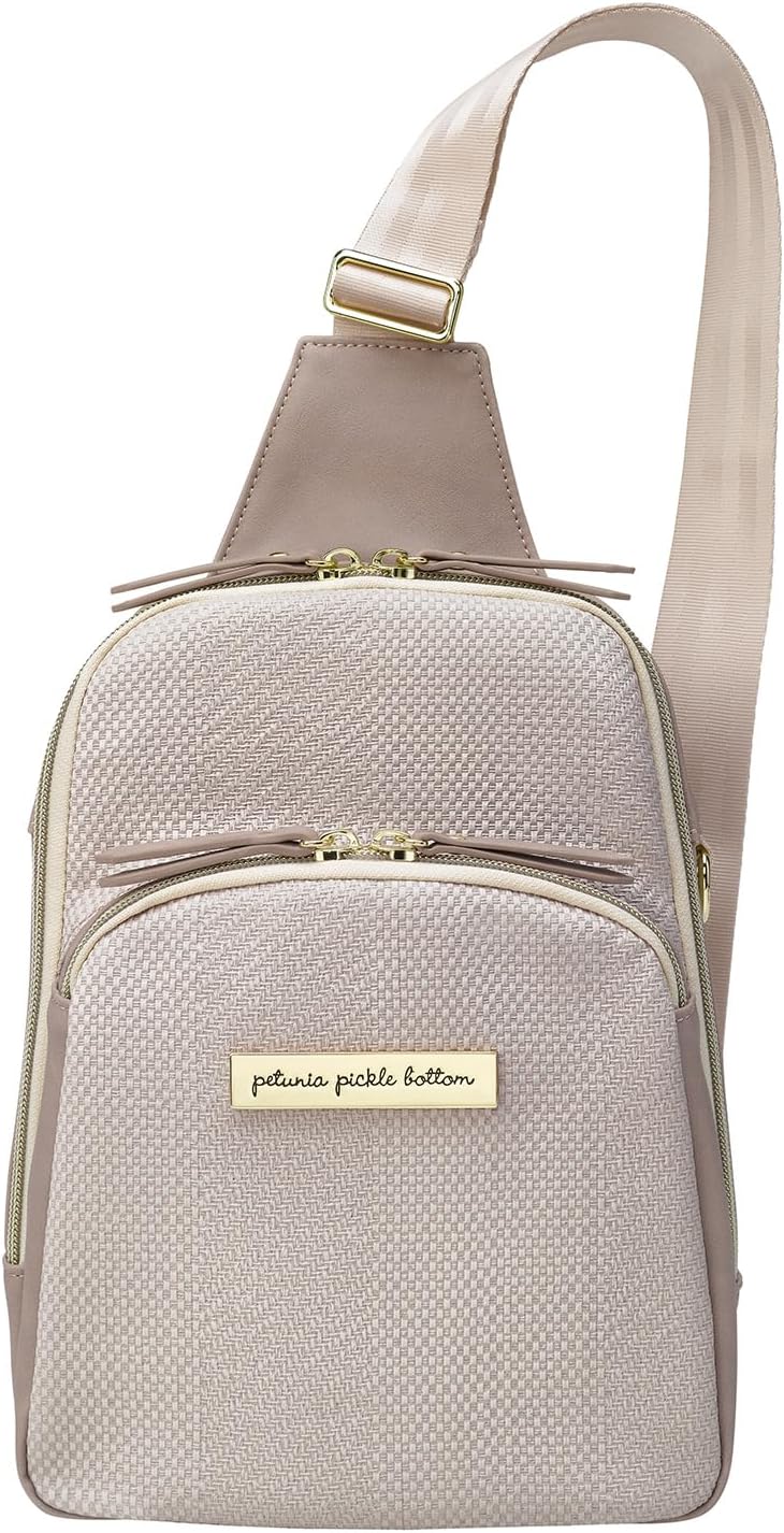 Petunia Pickle Bottom Criss-Cross Sling Bag - Sling Bag for Women and Men - Adjustable Straps to Custom-Fit