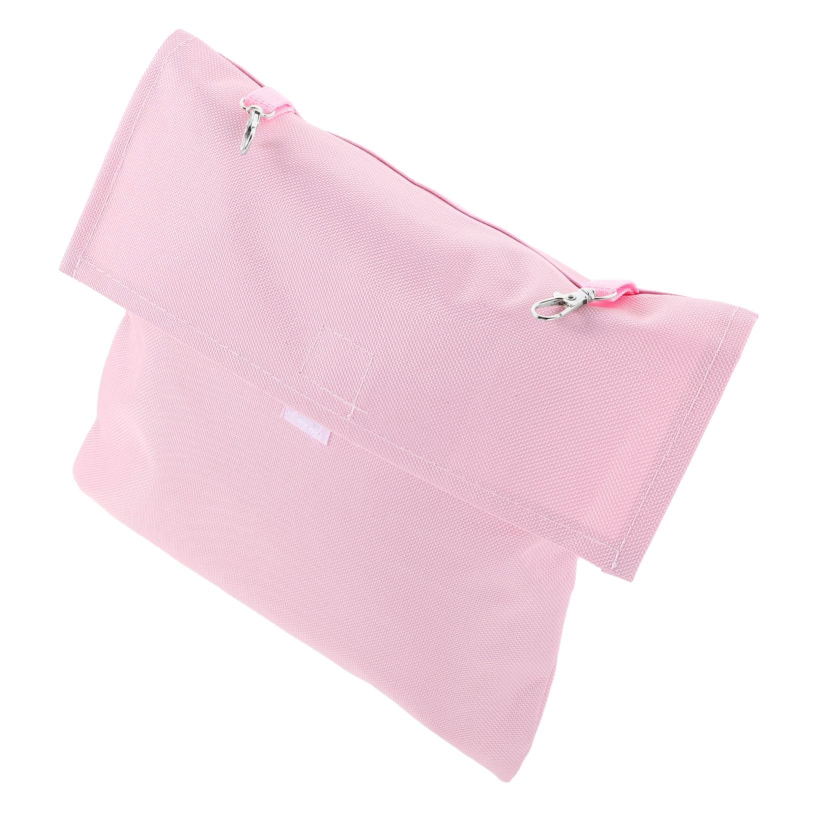 Sosoport Summer Hamster Cooling Pouch: Bunny Cage Hanging Pack Small Animal Ice Bag for Small Animal Hamsters Bunny Guinea Pig Pink