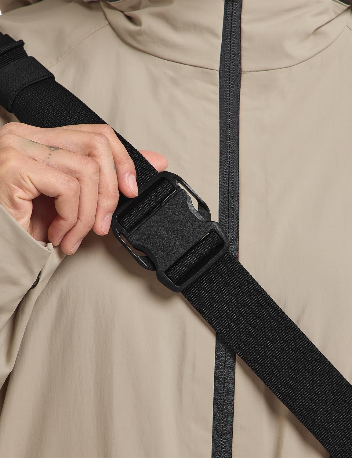 Jack Wolfskin GUTLEUT torba crossbody unisex, czarny