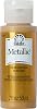 FolkArt Metallic Acrylic Paint in Assorted Colors (2 Ounce), 654 Amethyst
