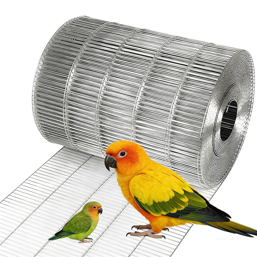 Galzed Chicken Wire Fence Roll0.6x3.9 Siatkowa tkanina sprzętowa do ochrony podwórka i siatki dla drobiu Trwała 1 x 5 m rozwiązanie do ogrodzenia ogrodowego