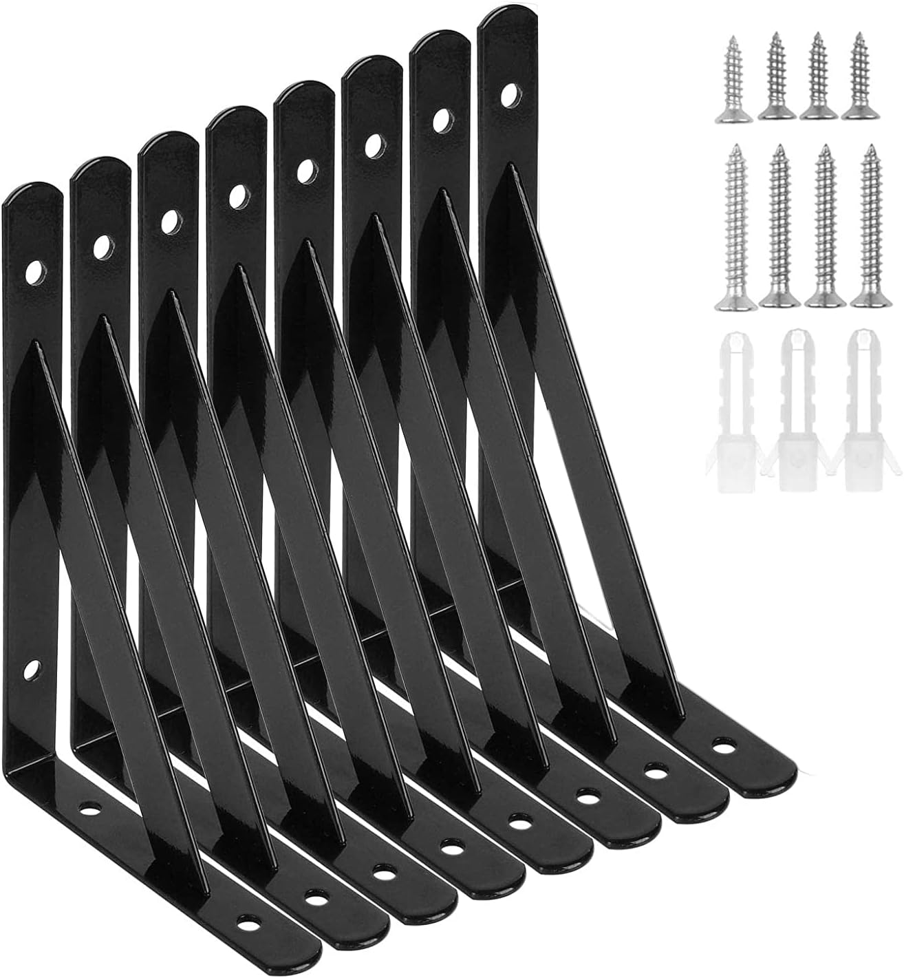 XFORT® London Shelf Brackets, Wall Mounted Shelve Brackets, Shelving