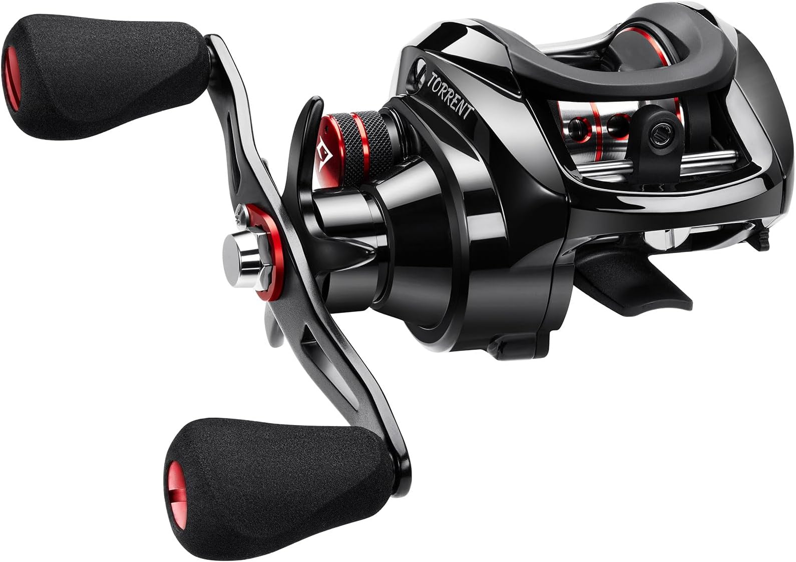 Piscifun Torrent Baitcasting Reel 5.3:1 Right Handed Bass Fishing Reel Low Profile Baitcaster