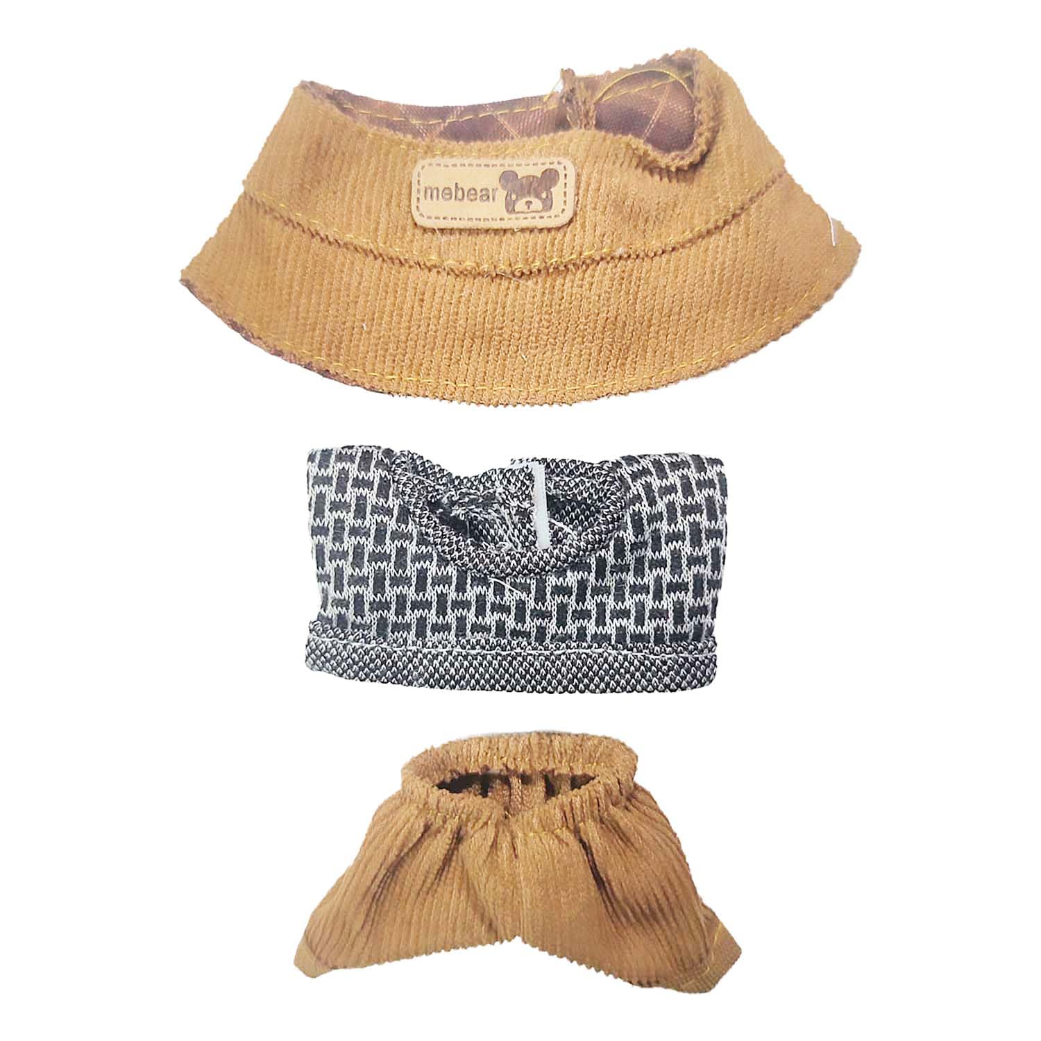 17CM Doll Clothing Set High-end doll sets and accessories Trendy and Stylish Outfit Set for 17cm Dolls,Just Clothes (3 PCS)