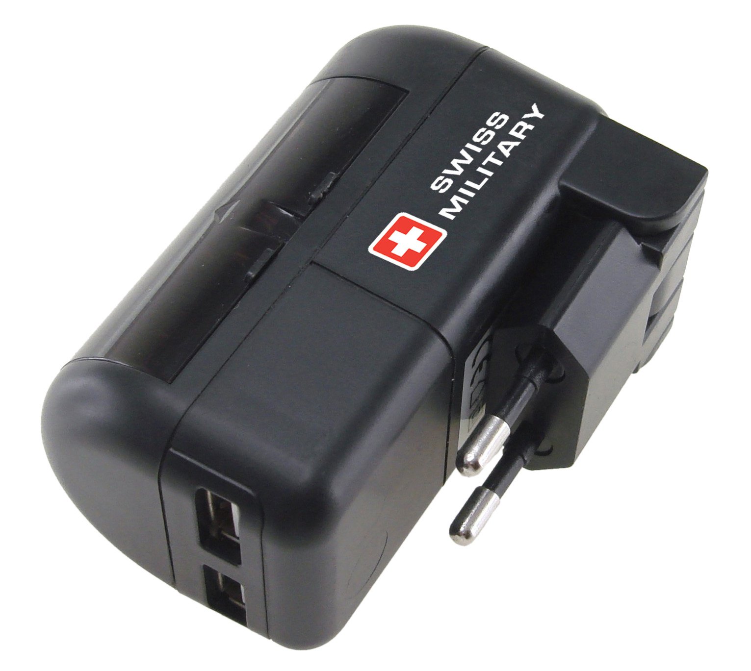 SwissMilitary UAM2 Travel Charger (Black)