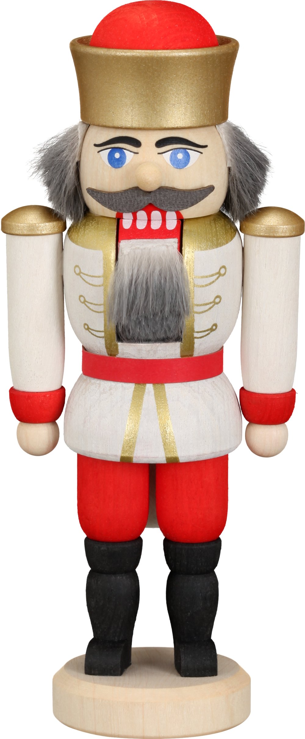Casse-Noix en Bois 12 cm Rudolphs Schatzkiste, Idée Cadeau Idéale pour Passionnés de Traditions