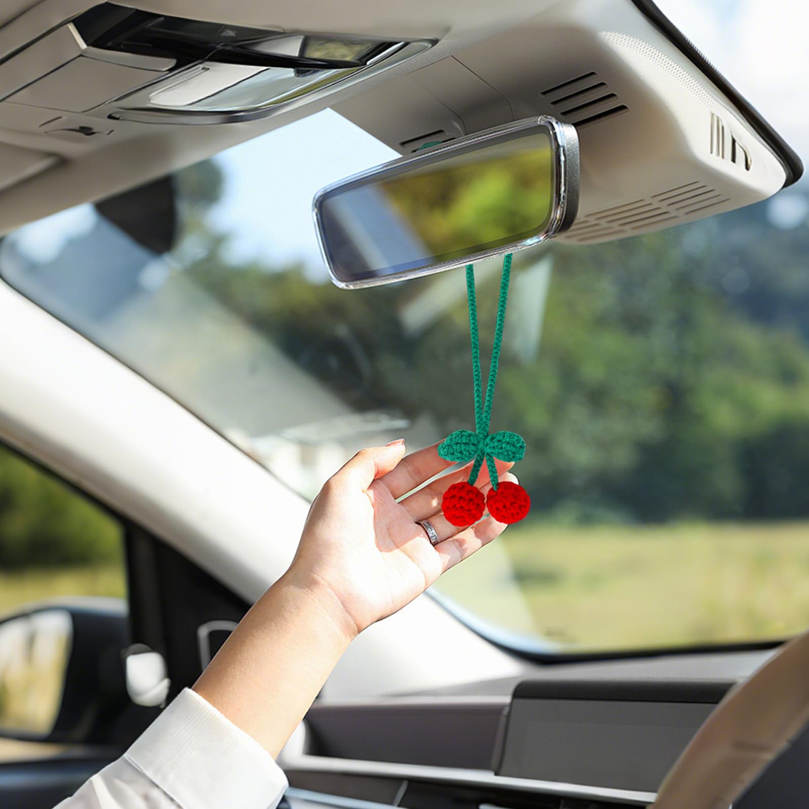 AGYF Car Hanging Ornament for Mazda, Car Mirror Hanging Accessories Christmas Decor Gifts, Best Gift for Boyfriend Husband -Christmas Ornaments,E-2