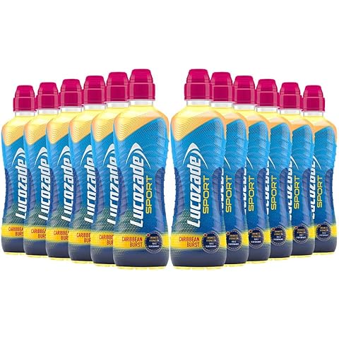 Lucozade Sport Energy Drink 12x500ml (Caribbean Burst) Cover