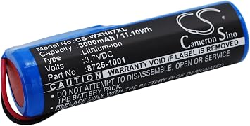 Estry Battery Replacement for WELLA Eclipse Clipper 8725-1001