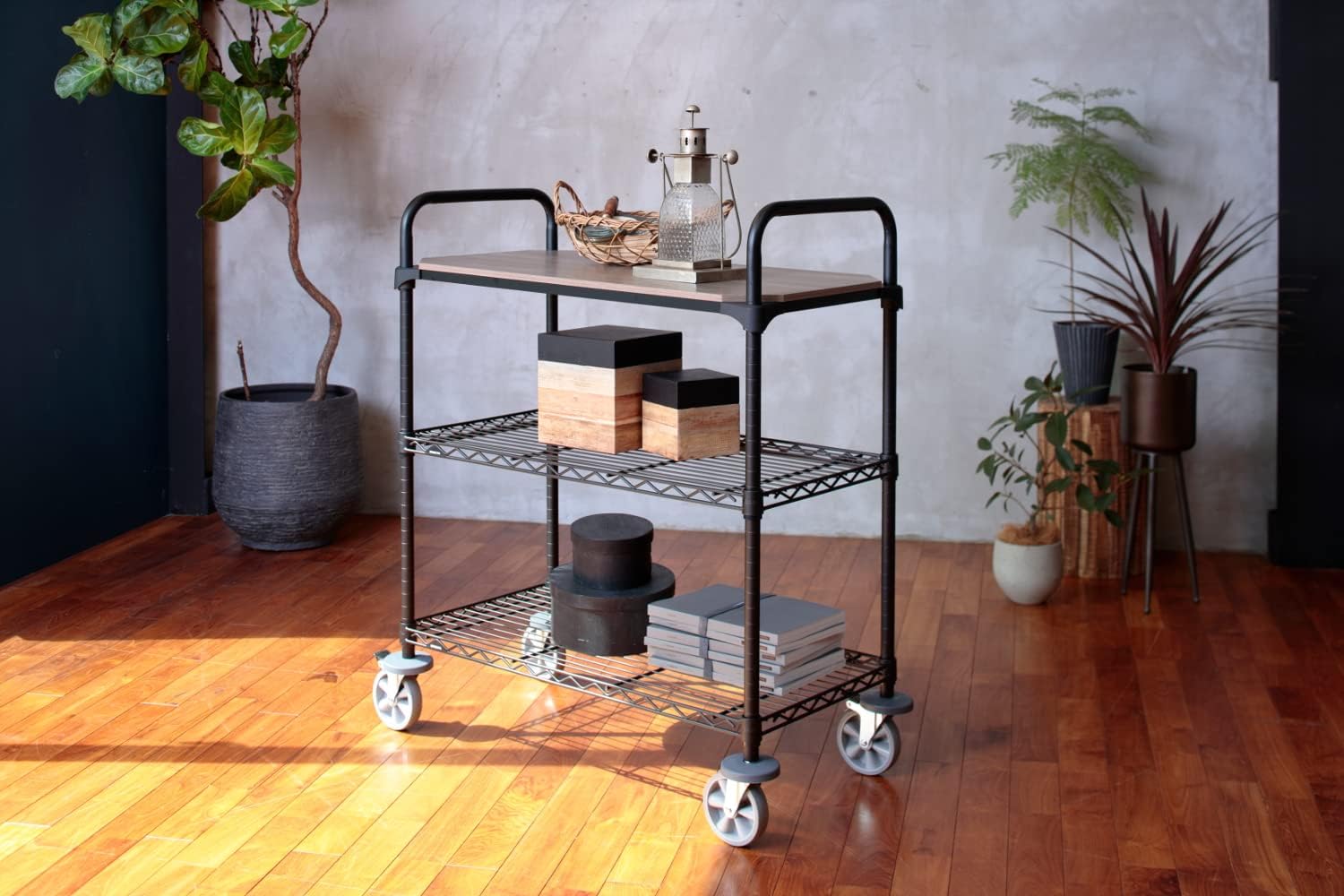 エレクター Elector Basic Series B1436B1 Wire Shelf, 35.4 x 13.8 inches (900 x 350 mm), Black