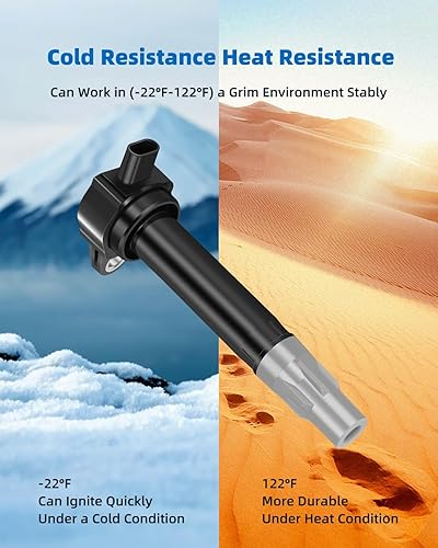 Miniatura 4 de ECCPP Juego de 6 bobinas de encendido para Dodge Charger & Challenger Avenger Nitro Magnum Journey Grand Caravan para Chrysler Sebring 2.7L 3.5L