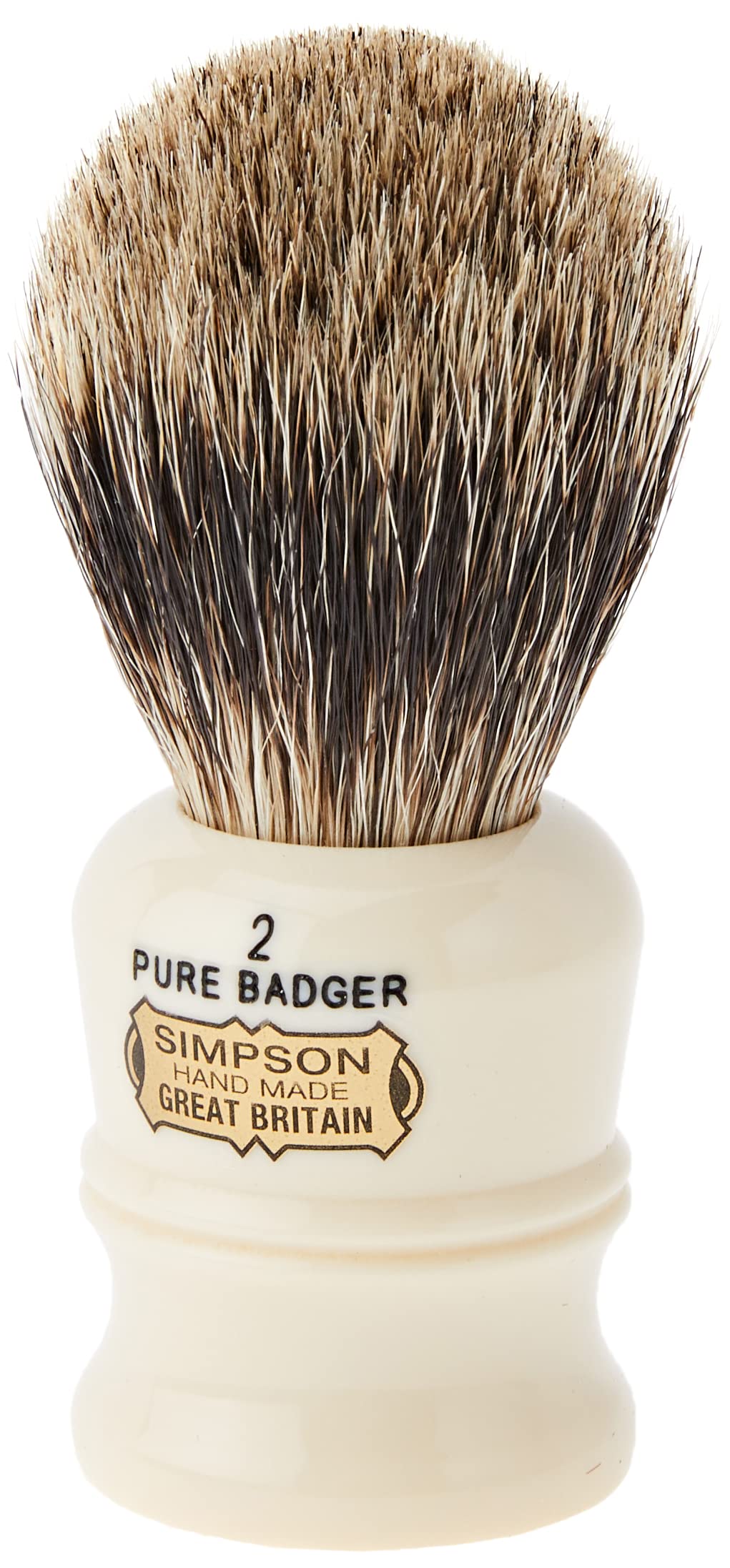 =Pennello da Barba Tasso-Simpsons Duke 2" Pure Badger, Singolo, Standard