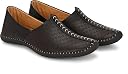 Vellinto Sutra Cool Rjasthani Ethnic Juttis for Men ll Mojaris Brown gallery image