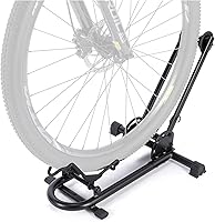 Vista 8 de Soporte de suelo para bicicleta de interior – Soporte para bicicleta para coche/hogar – Almacenamiento de bicicletas para bicicletas