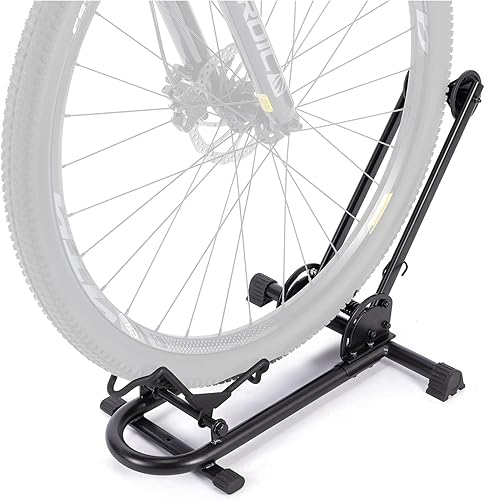 Soporte de suelo para bicicleta de interior – Soporte para bicicleta para coche/hogar – Almacenamiento de bicicletas de estacionamiento para