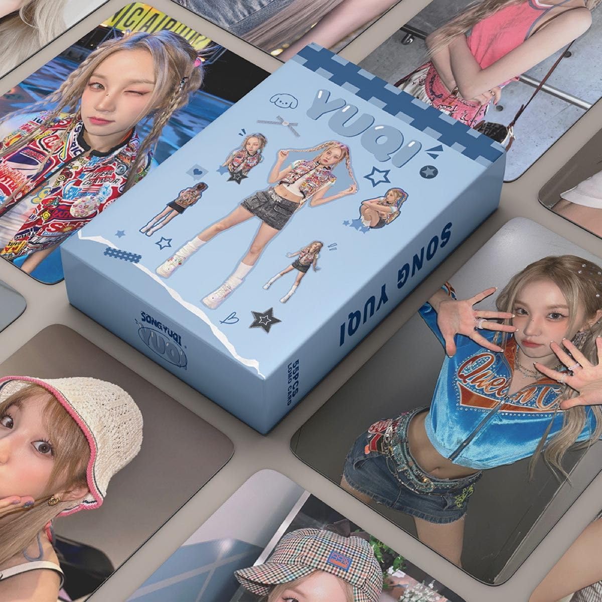 (G)I-DLE ウギ　solo  上海限定 ラキドロ　トレカ　コンプセット ③ G)I-DLE ウギ solo 上海限定 ラキドロ トレカ コンプセット ③