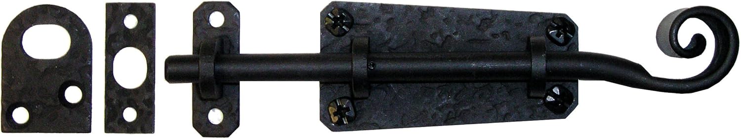 6" Forged Iron Curled Surface Bolt