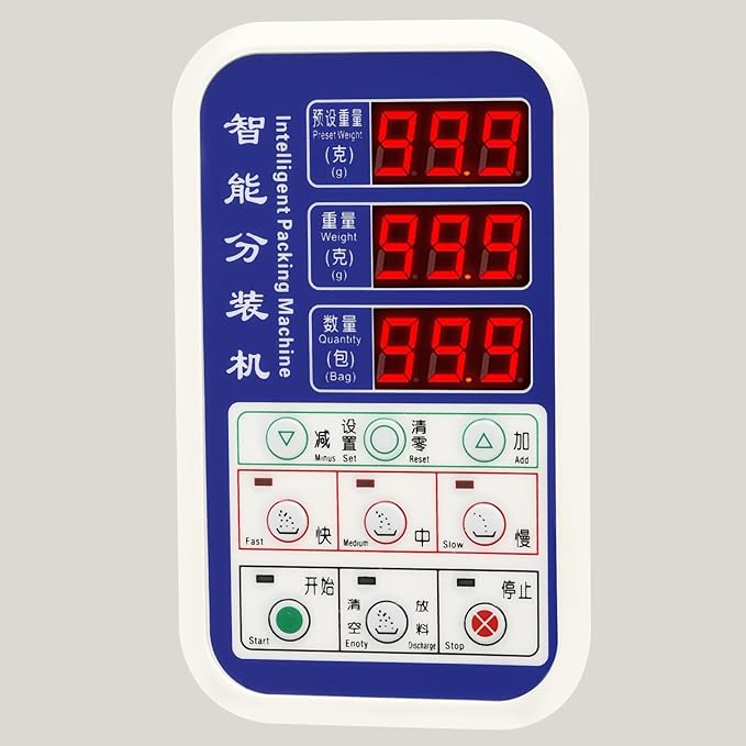 Llenadora Automática de Granos y Polvos, Rango 1-500g, Acero miniatura 9