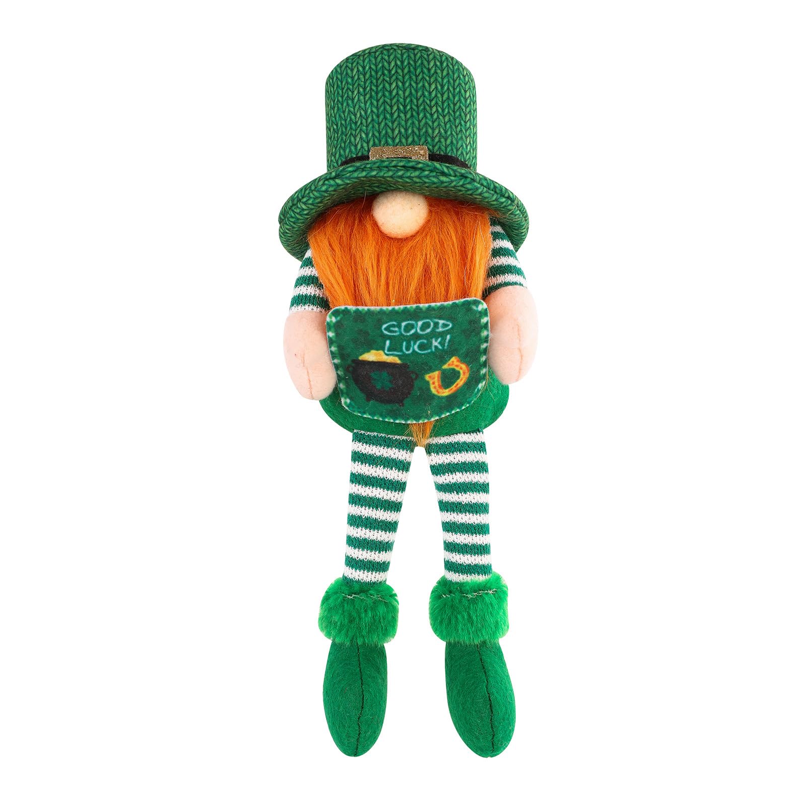 Tsophreniq Colorful Irish Patrick ' s Day Decors Doll Dwarfs Decorations for Festival Party Bookshelves Dining Table Display Party Decorations
