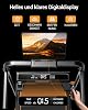Cursor Treadmill for Home Foldable 10 km/h 16% Treadmill with Incline for Home with Brushless Motor 3.0CV Treadmills with Handrails Walking Pad with Incline Max. Load 136 kg