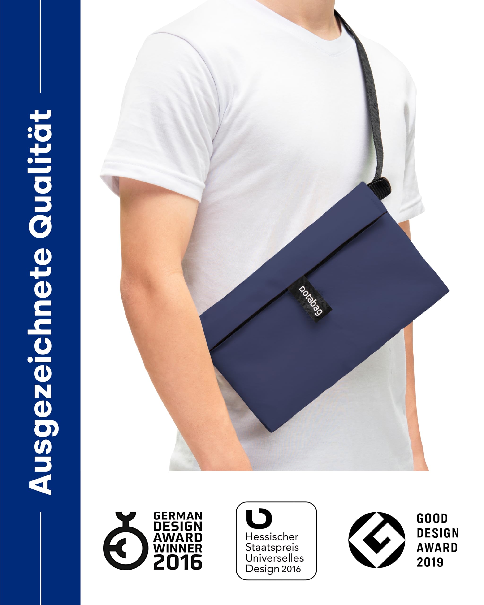 Notabag Crossbody - Navy Blue