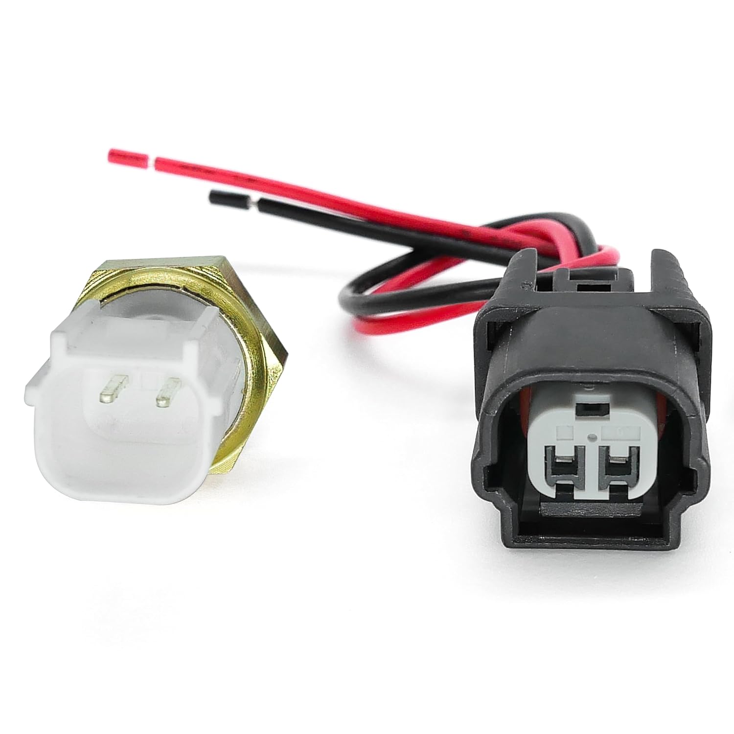 37870-MGS-D31 Coolant Temperature Sensor W/Connector Compatible with Honda Rancher 420 TRX420FM1/FM2 14-23