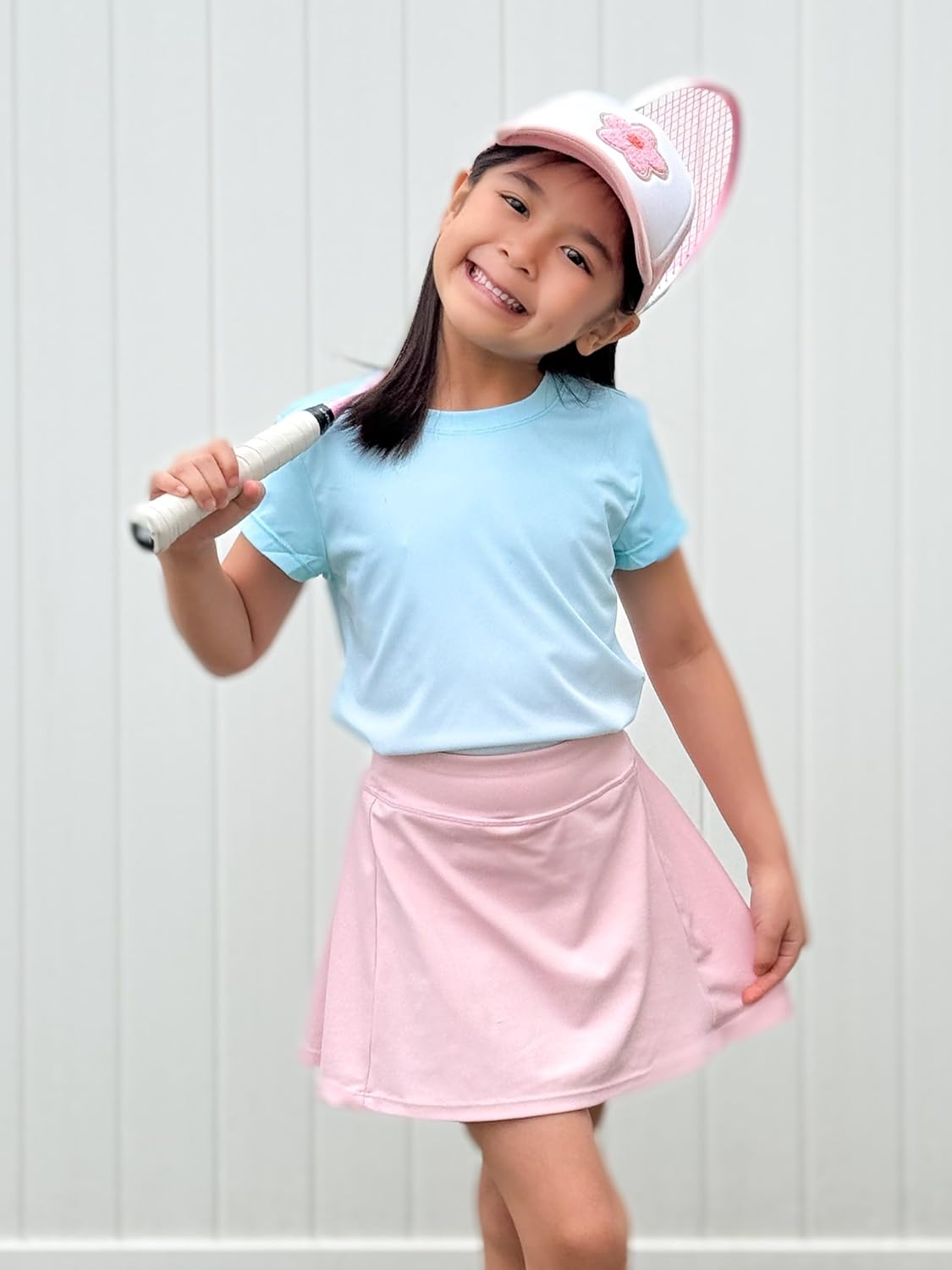 Stelle Girls Tennis Skirts with Pockets Athletic Skorts Inner Shorts High Waisted Sports Golf Running Skirt - Image 3