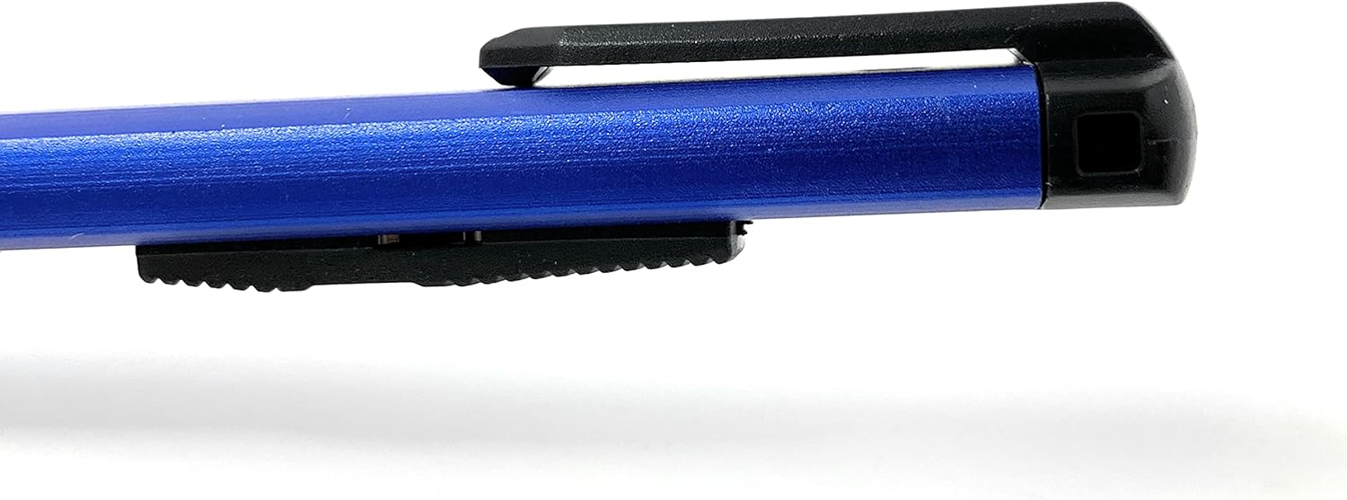 RockRose Retractable Utility Knife w/ 30-Degree Blade Set of 3 x 5.5, Portable easy to use Arts and Crafts Knife with Precision Blades for Home, Car, Warehouse, Everyday Use (Red, Blue and Grey)