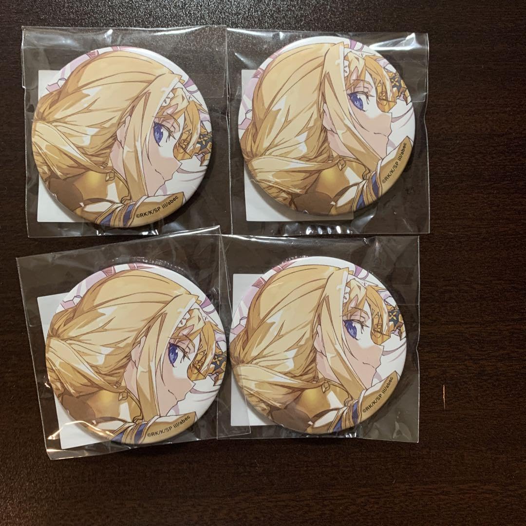 ソードアート・オンライン sao abec 缶バッジ アリス 描き下ろし アリス 65mm缶バッジ ウェディングドレスVer. [ソード