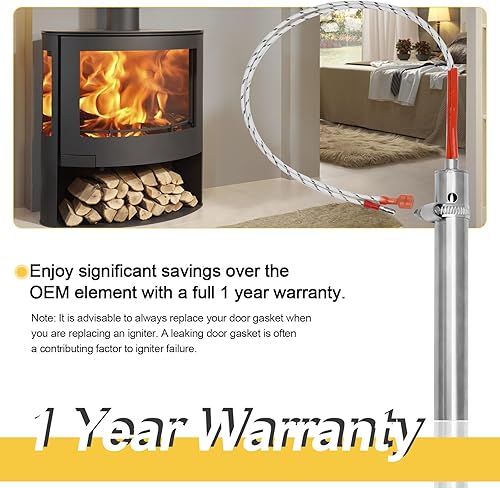 Vista 31 de Adviace SRV7000-660 Encendedor para Pelpro PP130, PP130-B, PP60, PP70, PPC90, TSC90 estufa de pellets, Pleasant Hearth PH35PS, PH50CABPS