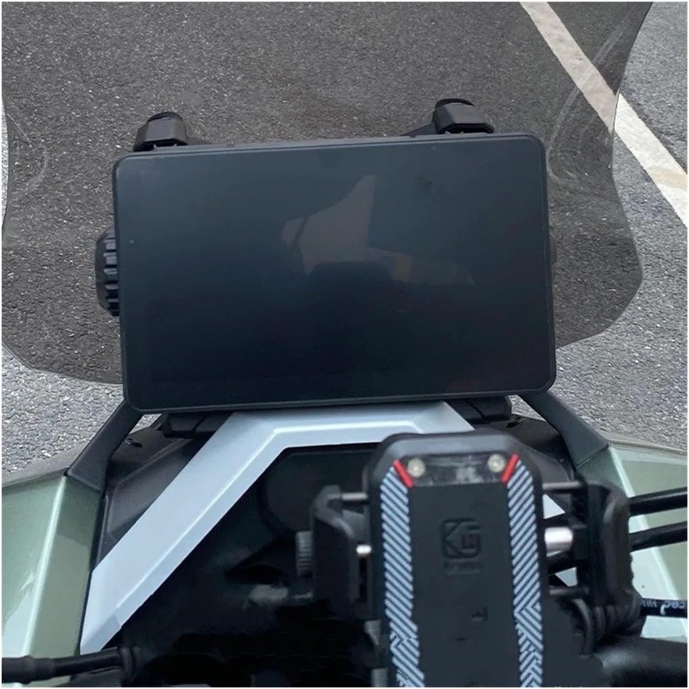 Moto Screen Protector For Zontes 368G Anti Scratch Frosted Finish Motor Dashboard Screen Protector Motorcycle Protecive Accessories (Forsted Anti-reflect)